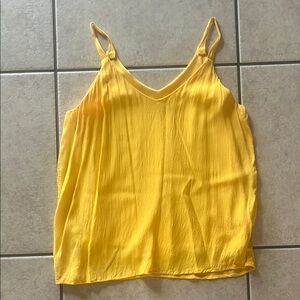 Yellow Sleeveless Women's Top